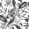 BW Tropical Flower